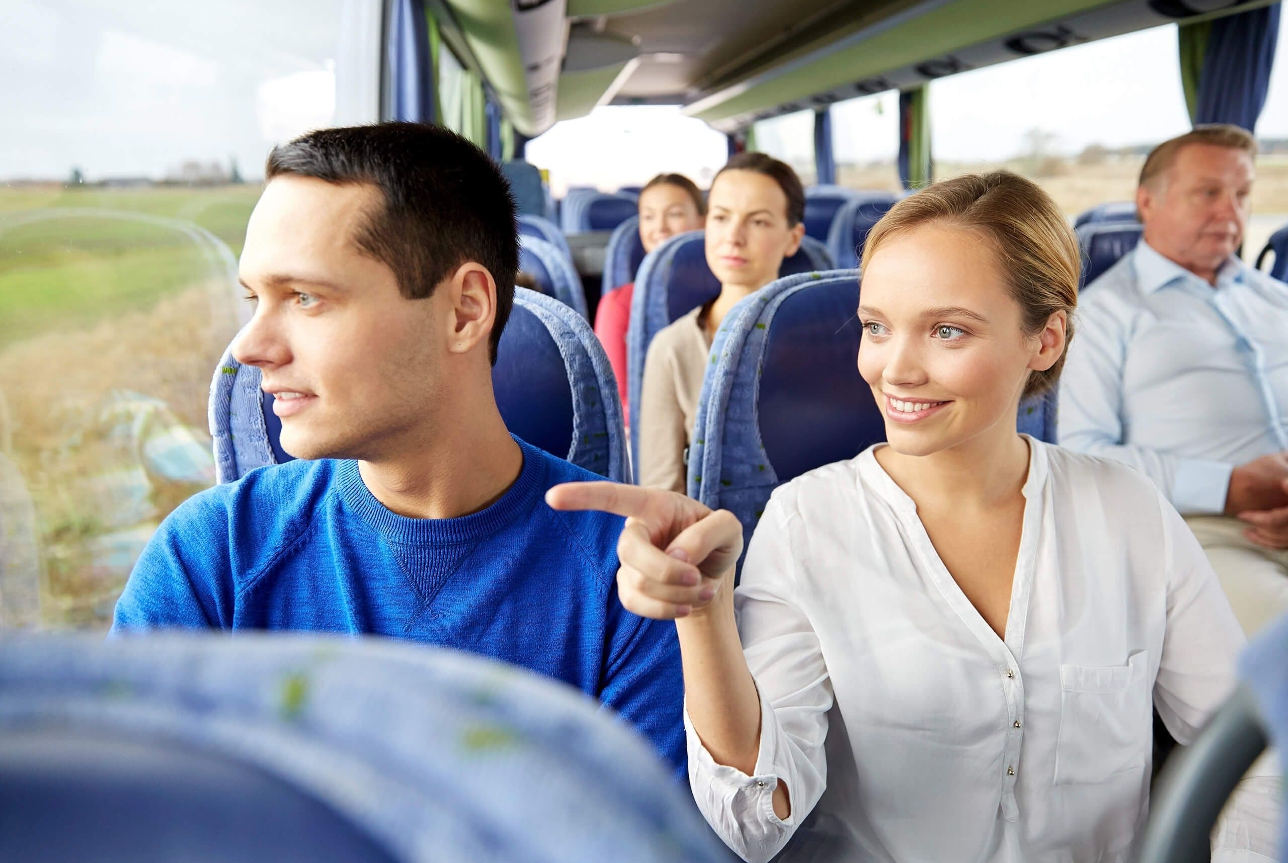 Bustour durch die Parklandschaft
