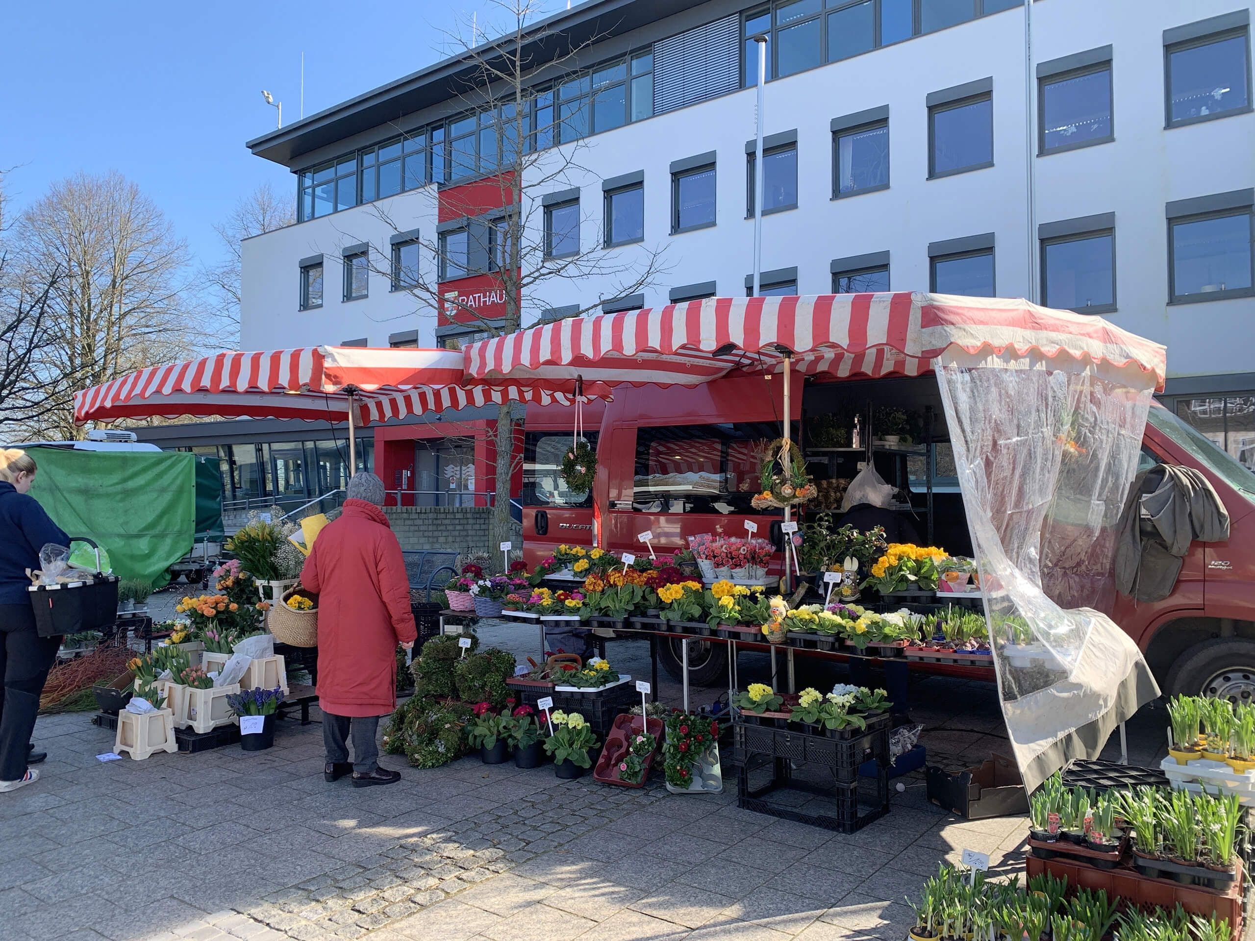 Wochenmarkt in Bad Zwischenahn